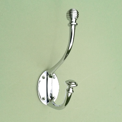 chrome coat hooks